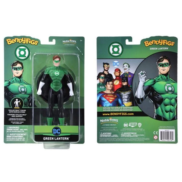 Noble Collection DC Bendyfigs Action Figure - Green Lantern 5 Noble Collection DC Bendyfigs Action Figure - Green Lantern - Image 3