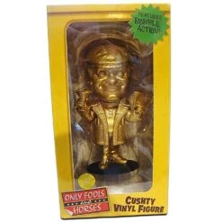 Only Fools And Horses Bobble Buddies 6 Inch Cushty Vinyl Action Figure - 24k Gold Del Boy
