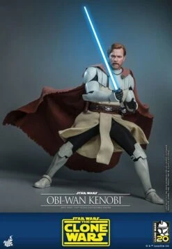 *PRE-ORDER Obi-Wan Kenobi (Clone Wars) - Star Wars: The Clone Wars Hot Toys Collectibles 1/6 Scale Action Figure -Hasbro Store obi wan kenobi star wars gallery 63b859329d2a4