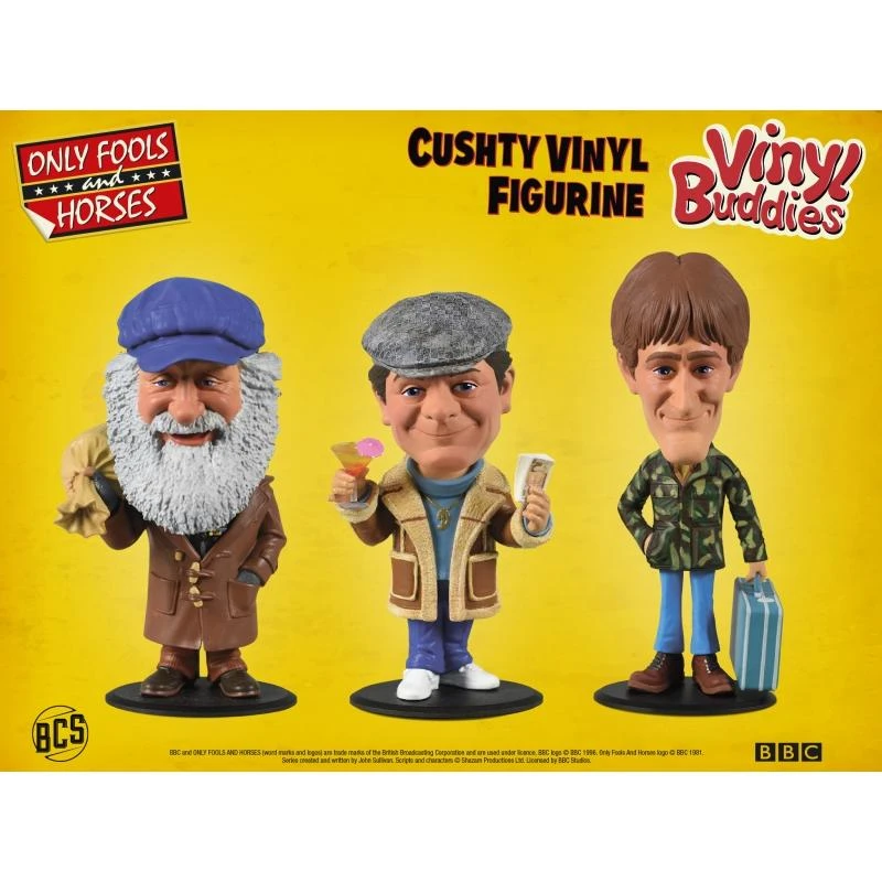 Only Fools And Horses Cushty Vinyl 3 Figurine Set - Del Boy, Rodney & Uncle Albert 4 Only Fools And Horses Cushty Vinyl 3 Figurine Set - Del Boy, Rodney & Uncle Albert - Image 2