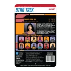 SUPER7 Star Trek: The Next Generation ReAction Action Figure Wave 2 - Counsellor Troi -Hasbro Store re startrek w2 thenextgeneration counselortroi backofcard 2048 2