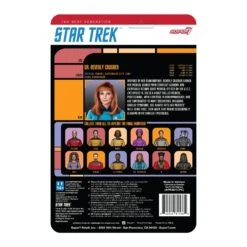 SUPER7 Star Trek: The Next Generation ReAction Action Figure Wave 2 - Dr. Crusher 7 SUPER7 Star Trek: The Next Generation ReAction Action Figure Wave 2 - Dr. Crusher -Hasbro Store re startrek w2 thenextgeneration drcrusher backofcard 2048 2048x