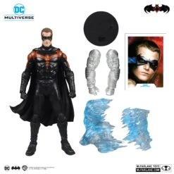 McFarlane *PRE-ORDER DC Multiverse Batman & Robin Movie 7 Inch Action Figure Build-A Wave 11 - Robin 15 McFarlane *PRE-ORDER DC Multiverse Batman & Robin Movie 7 Inch Action Figure Build-A Wave 11 - Robin -Hasbro Store robin logo 02