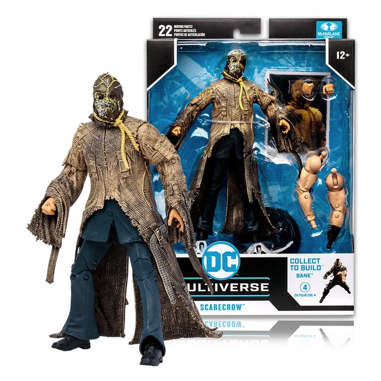McFarlane DC Multiverse Dark Knight Trilogy Action Figure (BAF Bane) - Scarecrow 3 McFarlane DC Multiverse Dark Knight Trilogy Action Figure (BAF Bane) - Scarecrow