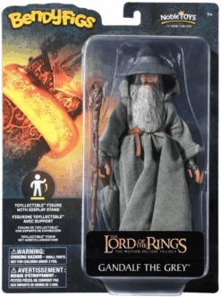 Noble Collection Lord Of The Rings Bendyfigs Action Figure - Gandalf The Grey