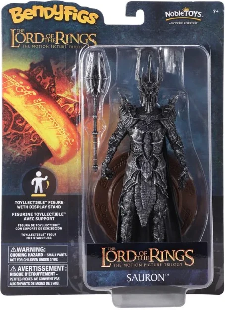 Noble Collection Lord Of The Rings Bendyfigs Action Figure - Sauron 3 Noble Collection Lord Of The Rings Bendyfigs Action Figure - Sauron
