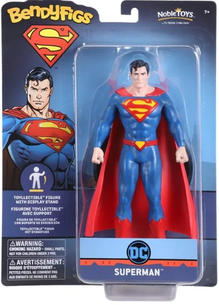 Noble Collection DC Bendyfigs Action Figure - Superman 3 Noble Collection DC Bendyfigs Action Figure - Superman