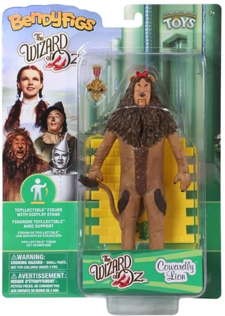 Noble Collection The Wizard Of Oz Bendyfigs Action Figure - Cowardly Lion 3 Noble Collection The Wizard Of Oz Bendyfigs Action Figure - Cowardly Lion