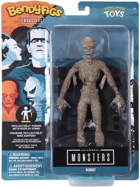 Noble Collection Universal Monsters Bendyfigs Action Figure - Mummy 3 Noble Collection Universal Monsters Bendyfigs Action Figure - Mummy