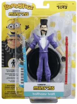 Noble Collection Minions Bendyfigs Action Figure - Balthazar Bratt