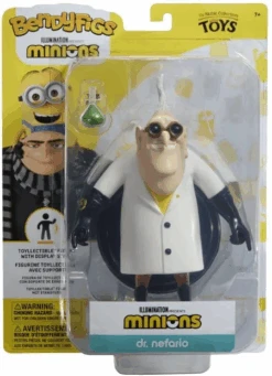 Noble Collection Minions Bendyfigs Action Figure - Dr. Nefario
