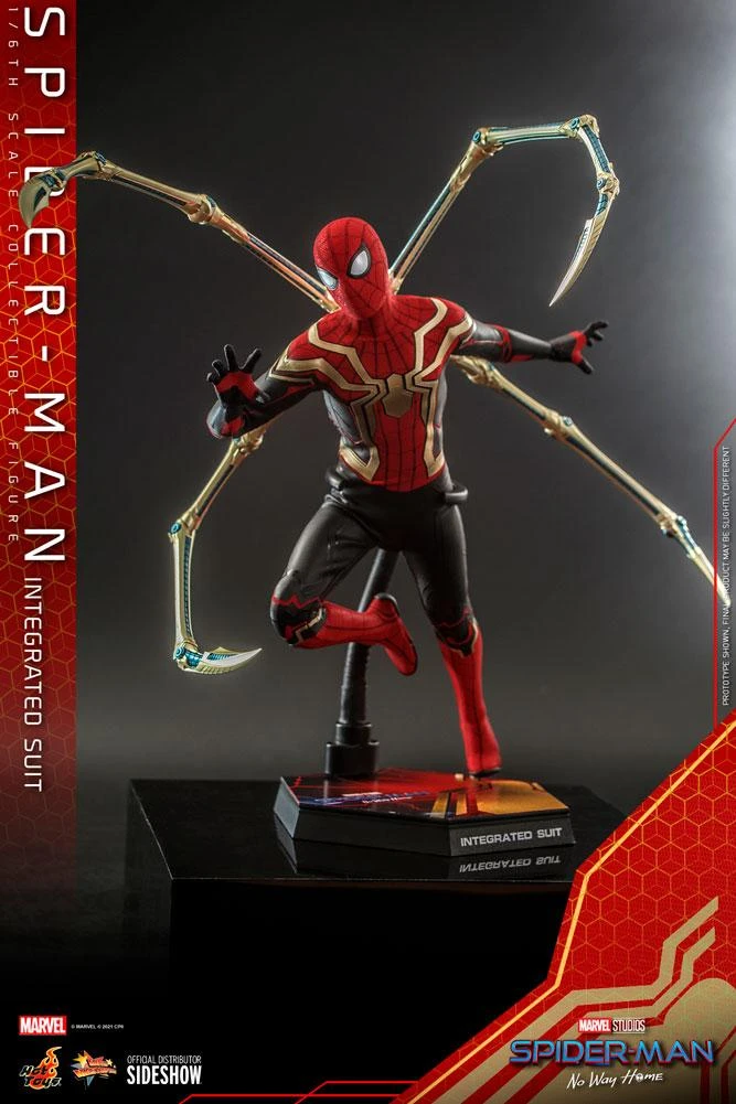 Spider-Man Intergrated Suit - Spider-Man Far From Home - Marvel Hot Toys Collectibles 1/6 Scale Action Figure 4 Spider-Man Intergrated Suit - Spider-Man Far From Home - Marvel Hot Toys Collectibles 1/6 Scale Action Figure - Image 2