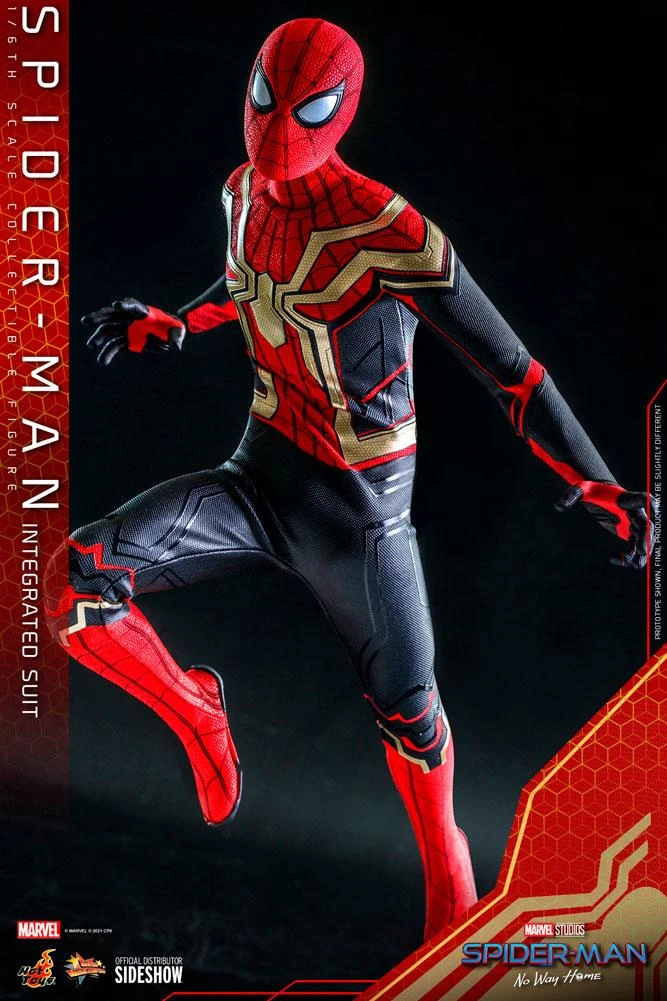 Spider-Man Intergrated Suit - Spider-Man Far From Home - Marvel Hot Toys Collectibles 1/6 Scale Action Figure 5 Spider-Man Intergrated Suit - Spider-Man Far From Home - Marvel Hot Toys Collectibles 1/6 Scale Action Figure - Image 3