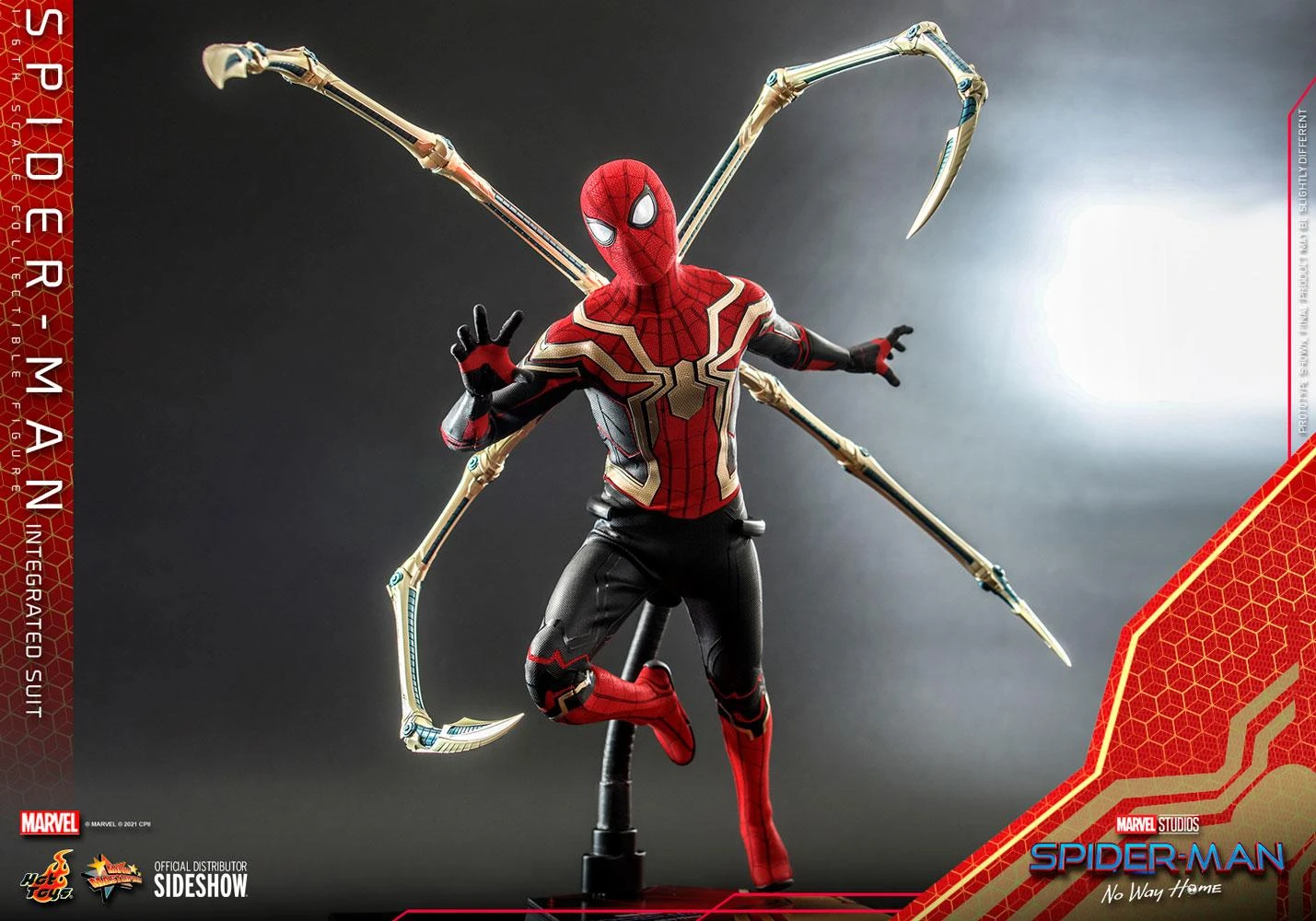 Spider-Man Intergrated Suit - Spider-Man Far From Home - Marvel Hot Toys Collectibles 1/6 Scale Action Figure 10 Spider-Man Intergrated Suit - Spider-Man Far From Home - Marvel Hot Toys Collectibles 1/6 Scale Action Figure - Image 8
