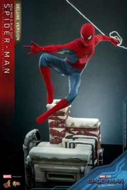 Best Seller -Hasbro Store spider man new red and blue suit deluxe version marvel gallery 6 1