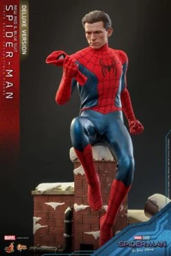 *PRE-ORDER Spider-Man Deluxe - Spider-Man: No Way Home Marvel Hot Toys Collectibles 1/6 Scale Action Figure -Hasbro Store spider man new red and blue suit deluxe version marvel gallery 6 5