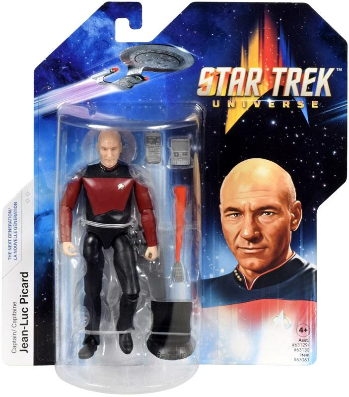 Star Trek Universe 5 Inch Action Figure - Captain Jean-Luc Picard 3 Star Trek Universe 5 Inch Action Figure - Captain Jean-Luc Picard