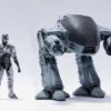HIYA Toys SDCC 2022 RoboCop 1:18 Scale Action Figures - RoboCop Vs ED-209 Twin Pack