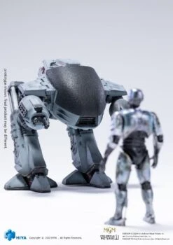 HIYA Toys SDCC 2022 RoboCop 1:18 Scale Action Figures - RoboCop Vs ED-209 Twin Pack 12 HIYA Toys SDCC 2022 RoboCop 1:18 Scale Action Figures - RoboCop Vs ED-209 Twin Pack -Hasbro Store stl222391 3