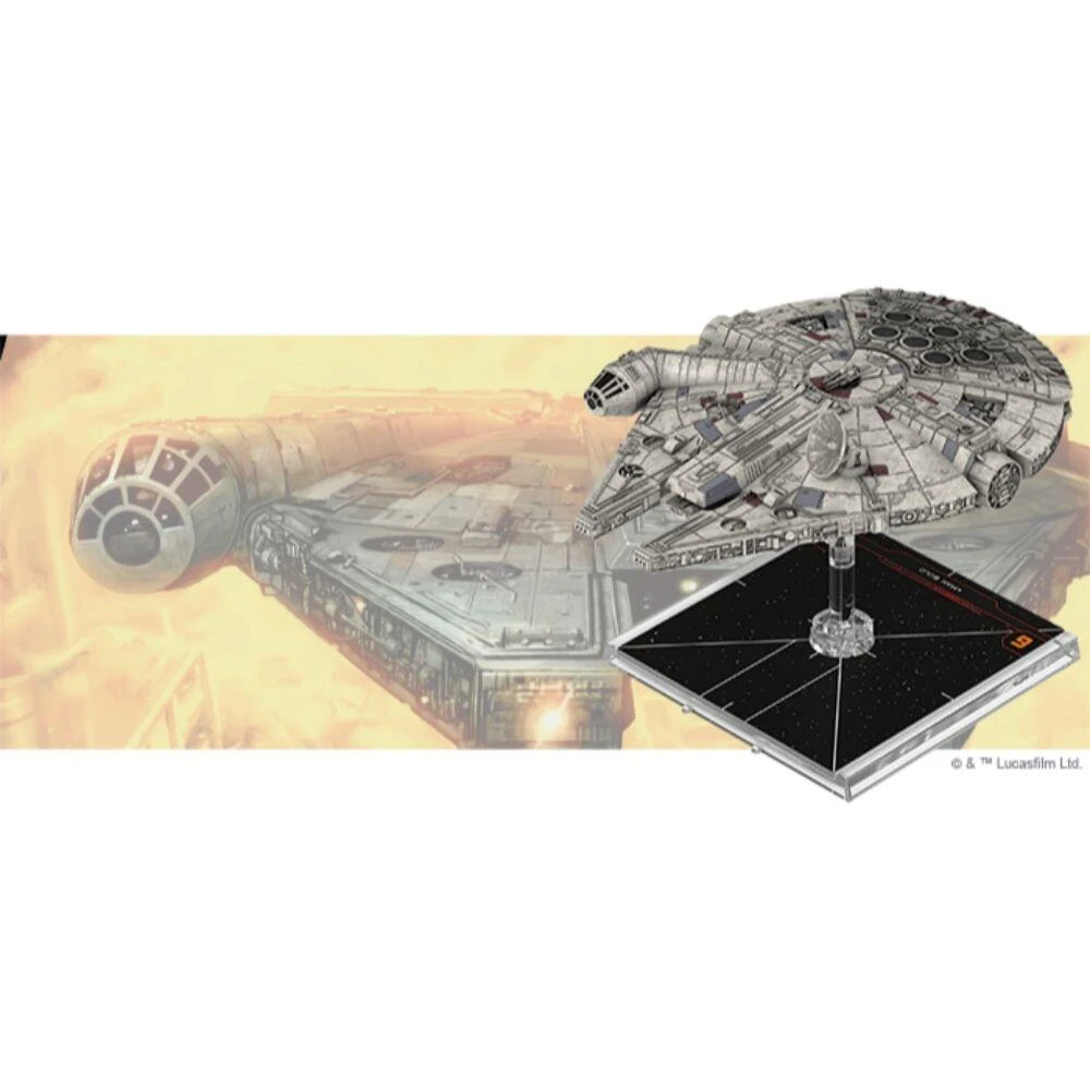 Fantasy Flight Games Star Wars X-Wing: Millennium Falcon Expansion Pack 5 Fantasy Flight Games Star Wars X-Wing: Millennium Falcon Expansion Pack - Image 3