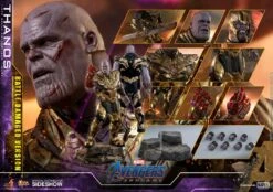 Thanos (Battle Damaged) - Marvel Avengers: Endgame Hot Toys Collectibles 1/6 Scale Action Figure 18 Thanos (Battle Damaged) - Marvel Avengers: Endgame Hot Toys Collectibles 1/6 Scale Action Figure -Hasbro Store thanos battle damaged version marvel gallery 5e3b1436de255