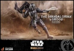 The Mandalorian And Grogu Deluxe Figure Set- Star Wars Hot Toys Collectibles 1/6 Scale Action Figure -Hasbro Store the mandalorian and grogu deluxe version star wars gallery 60db6 3