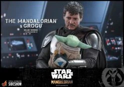 The Mandalorian And Grogu Deluxe Figure Set- Star Wars Hot Toys Collectibles 1/6 Scale Action Figure -Hasbro Store the mandalorian and grogu deluxe version star wars gallery 60db6 5
