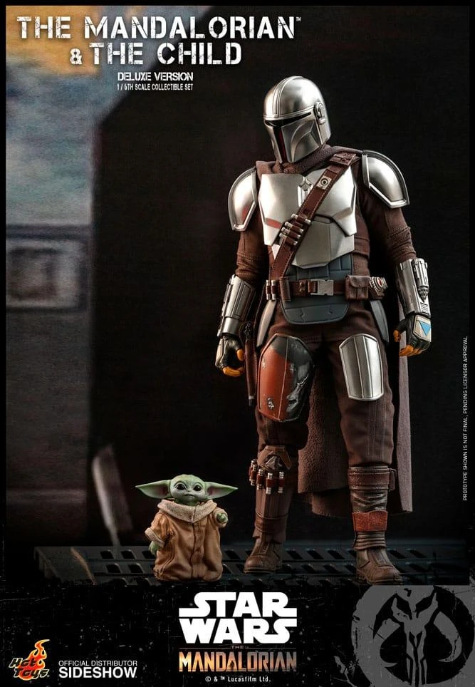 The Mandalorian And The Child (Deluxe) Figure Set- Star Wars Hot Toys Collectibles 1/6 Scale Action Figure 4 The Mandalorian And The Child (Deluxe) Figure Set- Star Wars Hot Toys Collectibles 1/6 Scale Action Figure - Image 2