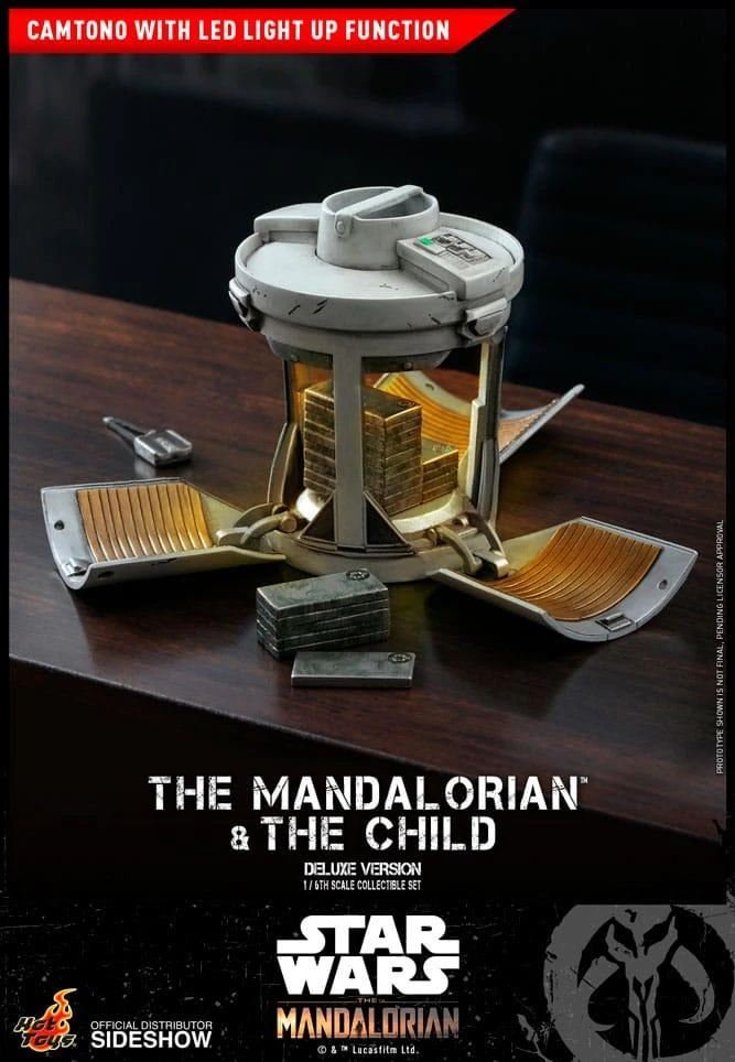The Mandalorian And The Child (Deluxe) Figure Set- Star Wars Hot Toys Collectibles 1/6 Scale Action Figure 7 The Mandalorian And The Child (Deluxe) Figure Set- Star Wars Hot Toys Collectibles 1/6 Scale Action Figure - Image 5