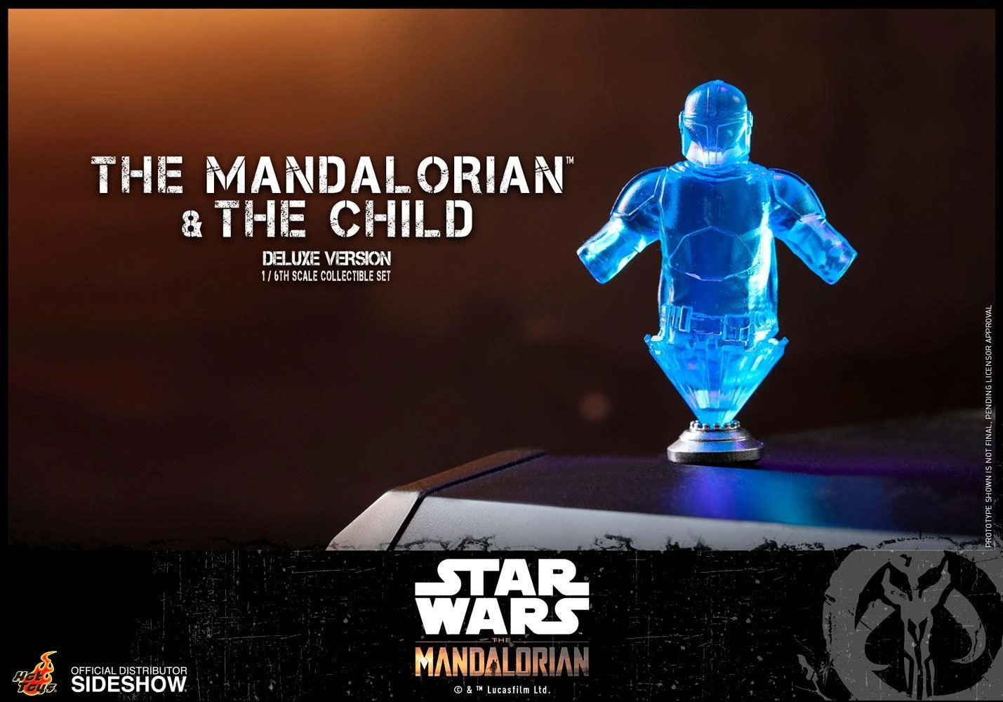 The Mandalorian And The Child (Deluxe) Figure Set- Star Wars Hot Toys Collectibles 1/6 Scale Action Figure 12 The Mandalorian And The Child (Deluxe) Figure Set- Star Wars Hot Toys Collectibles 1/6 Scale Action Figure - Image 10