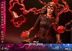 *PRE-ORDER Scarlet Witch Deluxe - Marvel Multiverse Of Madness Hot Toys Collectibles 1/6 Scale Action Figure -Hasbro Store the scarlet witch deluxe version marvel gallery 628d2ad311719