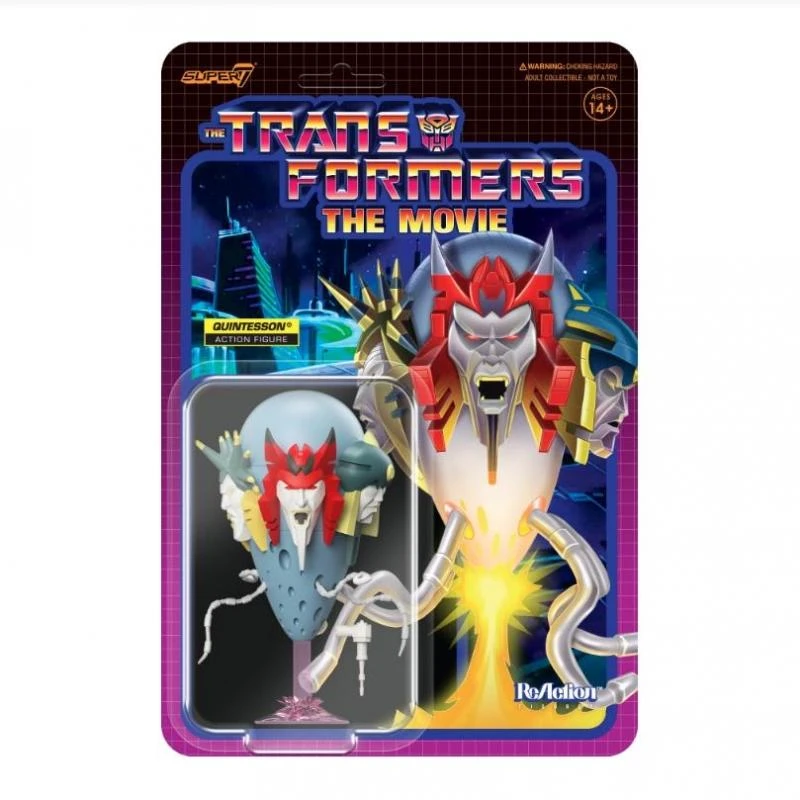 SUPER7 Transformers ReAction Action Figure Wave 6 - Quintesson 3 SUPER7 Transformers ReAction Action Figure Wave 6 - Quintesson