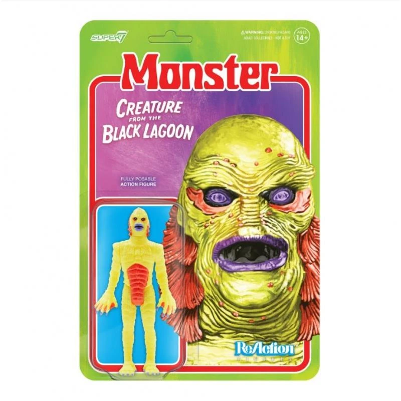 SUPER7 Universal Monsters ReAction Action Figure - Creature From The Black Lagoon (Costume Colours) 3 SUPER7 Universal Monsters ReAction Action Figure - Creature From The Black Lagoon (Costume Colours)