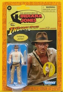 Hasbro Indiana Jones Retro 3.75 Inch Action Figure - Indiana Jones (Temple Of Doom)